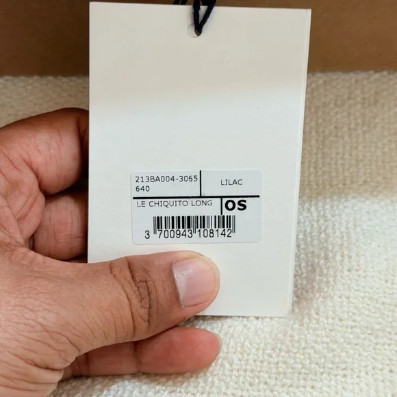 NWT Jacquemus Le Chiquito Long – Lilac Purple Leather - Picture 11 of 11